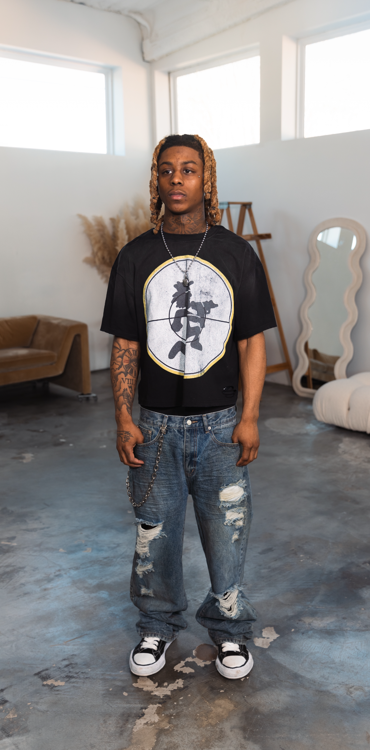 PIECES “DIRTY” DENIM