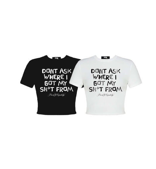 DONT ASK CROP TOPS